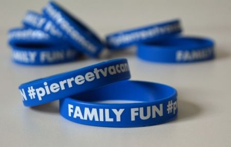 Personalized silicone wristbands
